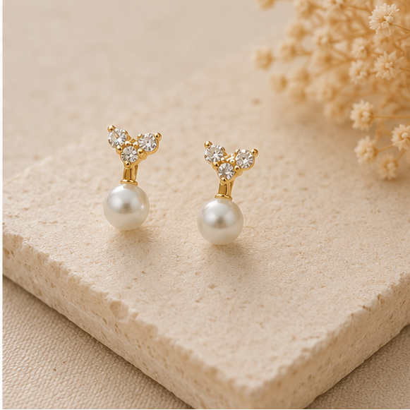Aretes Aurora Pearl