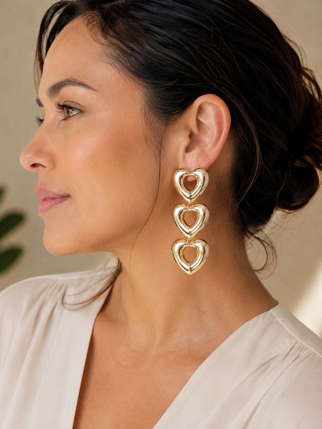 Maxi Aretes Corazón