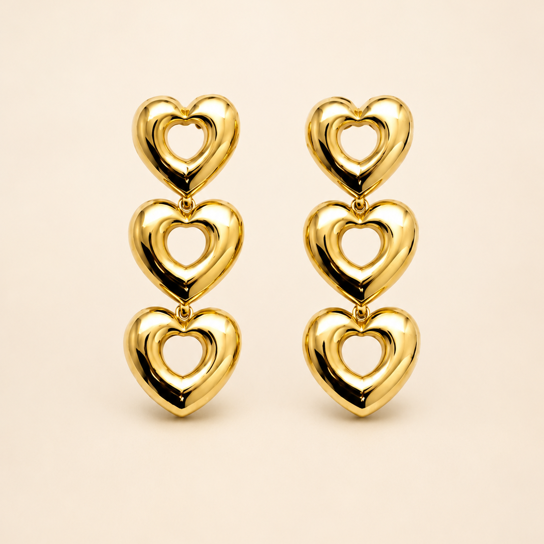 Maxi Aretes Corazón