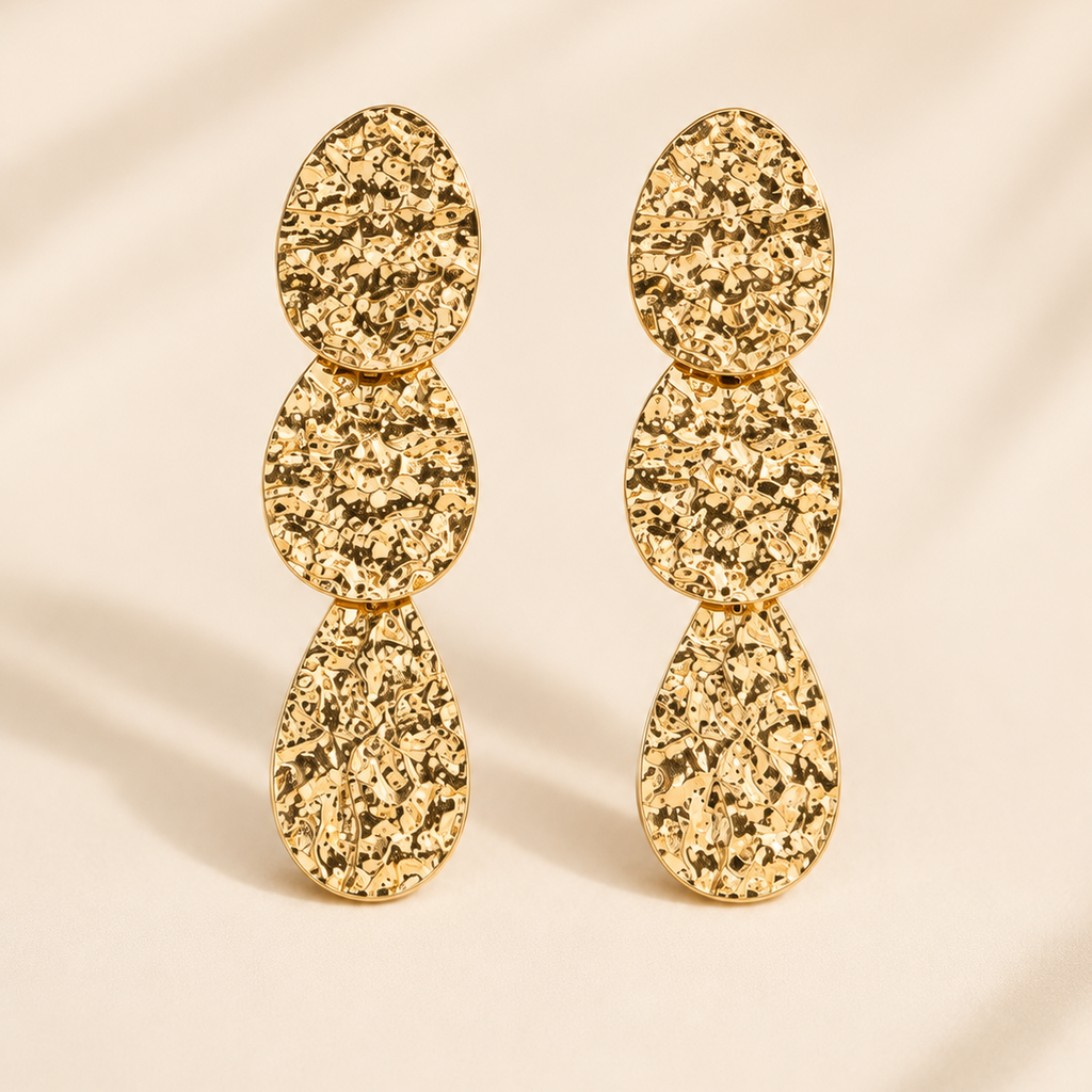 Aretes Aurora Dorada