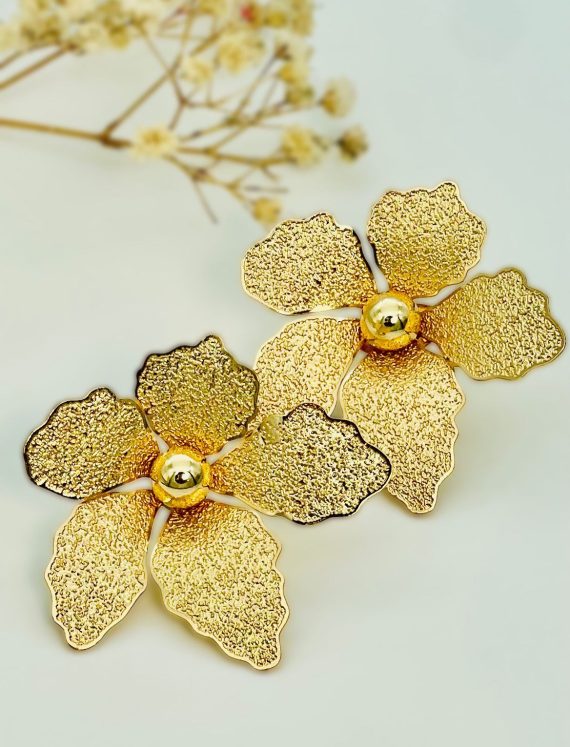 Aretes Jardín Dorado