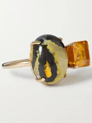 Jasper Gold Ring